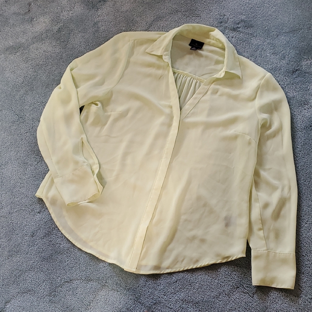 Button-Down Blouse by WORTHINGTON